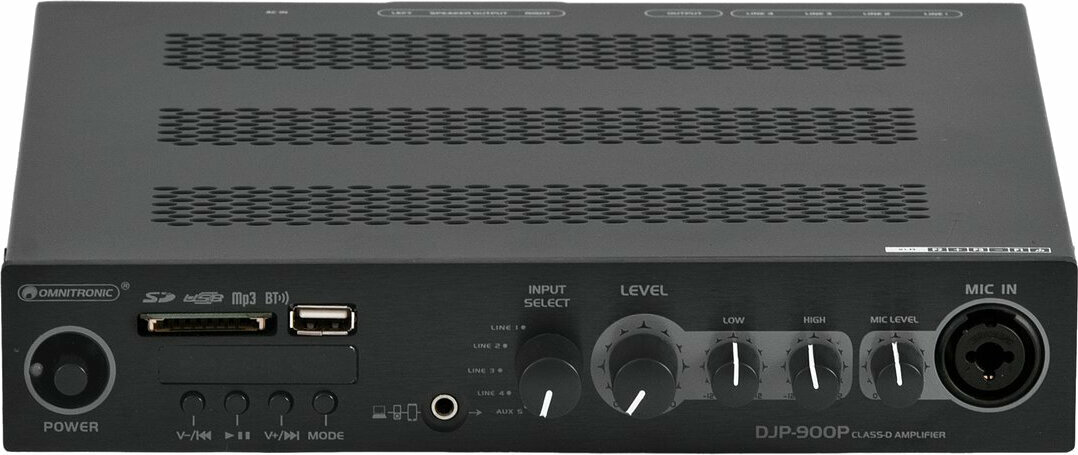 Amplificador Omnitronic DJP-900P Amplificador