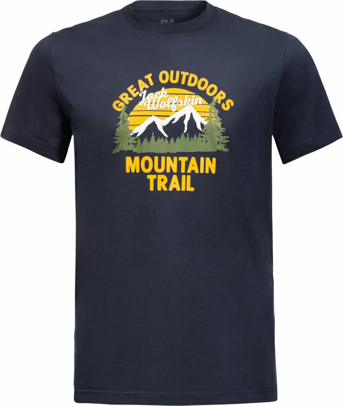 Oблекло > Mъжко облекло > Тениски Jack Wolfskin JW Mountain Trail Night Blue XL