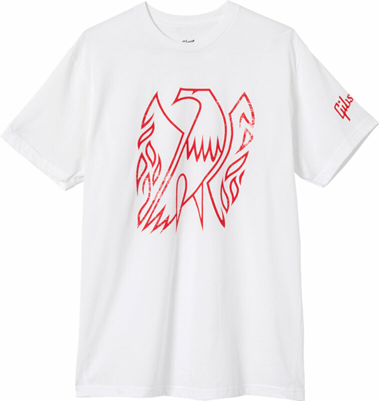 T-shirt Gibson Firebird White S T-shirt