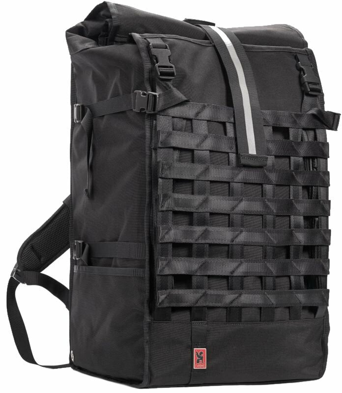 Lifestyle ruksak / Taška Chrome Barrage Pro Black Red 80 L Batoh