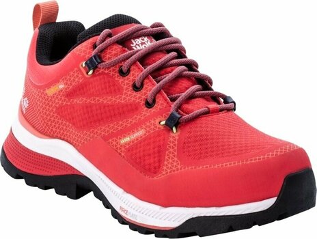 Womens Outdoor Shoes Jack Wolfskin Force Striker Texapore Low W Pink/Grey 39 Womens Outdoor Shoes - 1