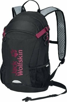 Cycling backpack and accessories Jack Wolfskin Velocity 12 Phantom/Pink Backpack - 1