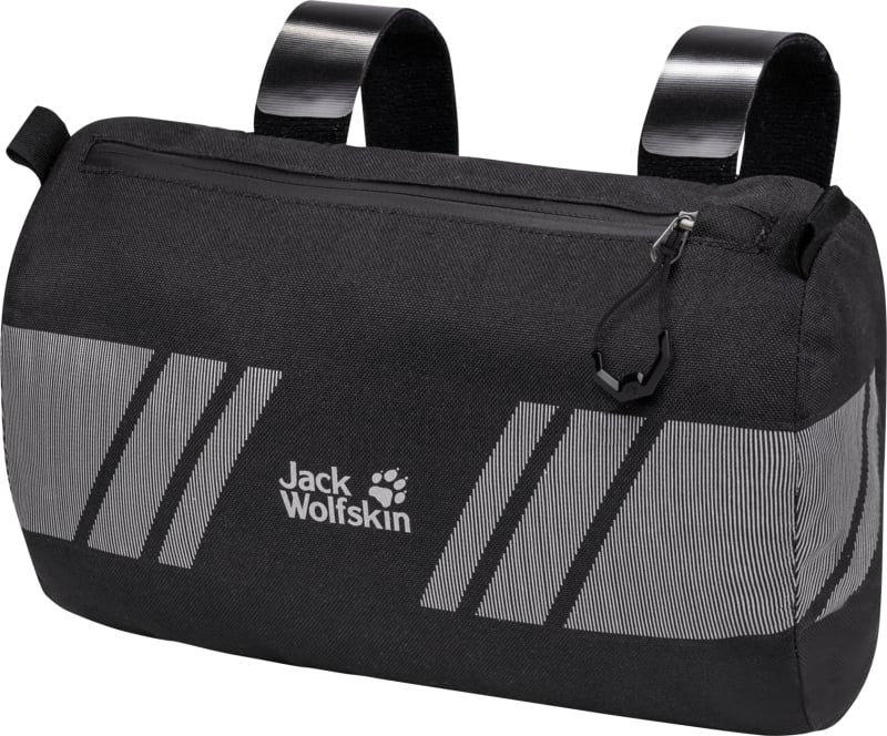 JackWolfskinHandlebar2In1BikeHandlebarBagBlack4L