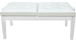 Дует табуретка за пиано
 Grand HY-PJ022 Дует табуретка за пиано White Matt