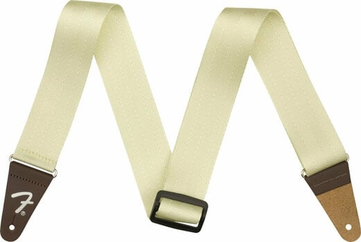 Textilgurte für Gitarren Fender Am Pro Seat Belt Strap 2'' Olympic White - 1