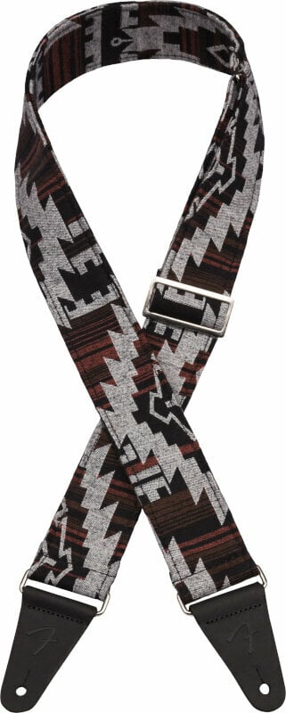 Textilgurte für Gitarren Fender Zion Strap 2'' Black Aztec