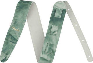 Gitaarriem Fender Tie Dye Leather Strap Gitaarriem Green