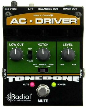 Guitar Effects Pedal Radial Tonebone AC Driver - 1
