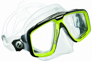 Technisub Mask Look HD - Lime / Transparent Sil. Technisub Mask Look HD - Lime / Transparent Sil.