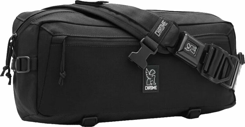 Denarnico, naramna torba Chrome Kadet Sling Bag Black/Aluminium Torba za čez ramo