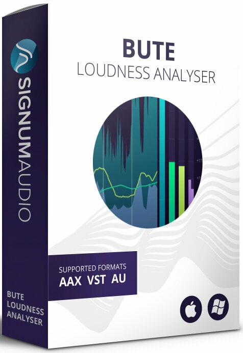 Logiciel de mastering Signum Audio BUTE Loudness Analyser 2 (STEREO) (Produit numérique)