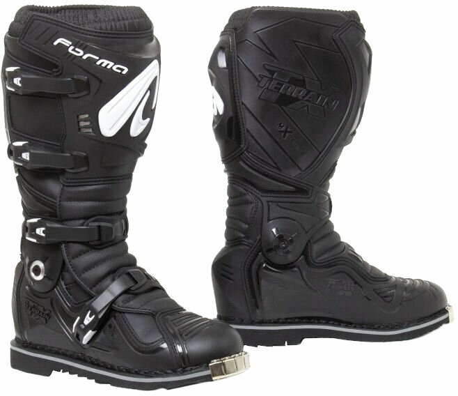 Motociklističke čizme Forma Boots Terrain Evolution TX Black 41 Motociklističke čizme