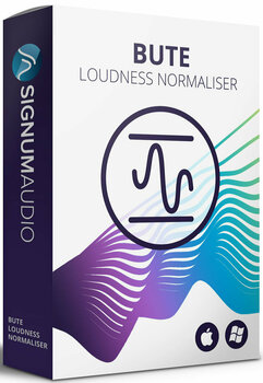 Software de masterização Signum Audio BUTE Loudness Normaliser (STEREO) (Produto digital) - 1