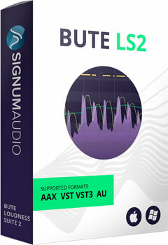 Programvara för mastring Signum Audio BUTE Loudness Suite 2 (STEREO) (Digital produkt) - 1