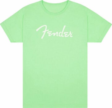 T-Shirt Fender T-Shirt Spaghetti Logo Unisex Surf Green S - 1