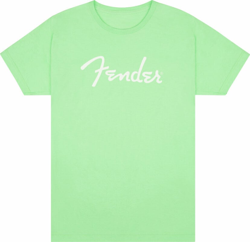 Koszulka Fender Koszulka Spaghetti Logo Unisex Surf Green L