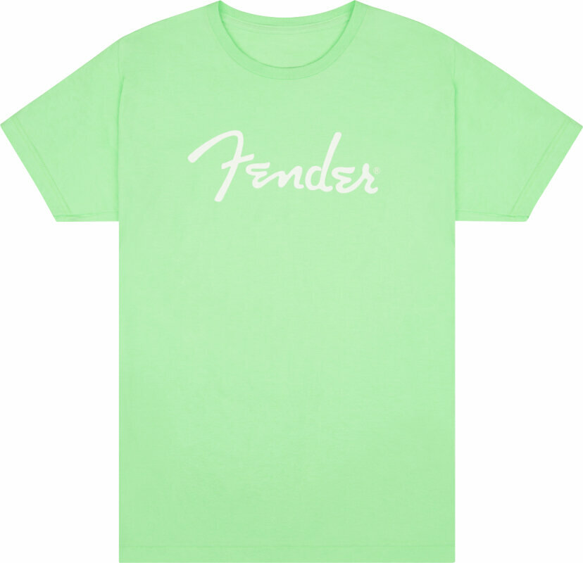 Риза Fender Риза Spaghetti Logo Unisex Surf Green 2XL