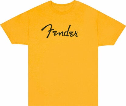 T-shirt Fender T-shirt Spaghetti Logo Butterscotch S - 1