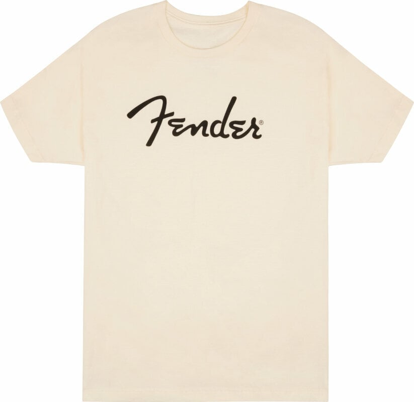 T-Shirt Fender T-Shirt Spaghetti Logo Olympic White M