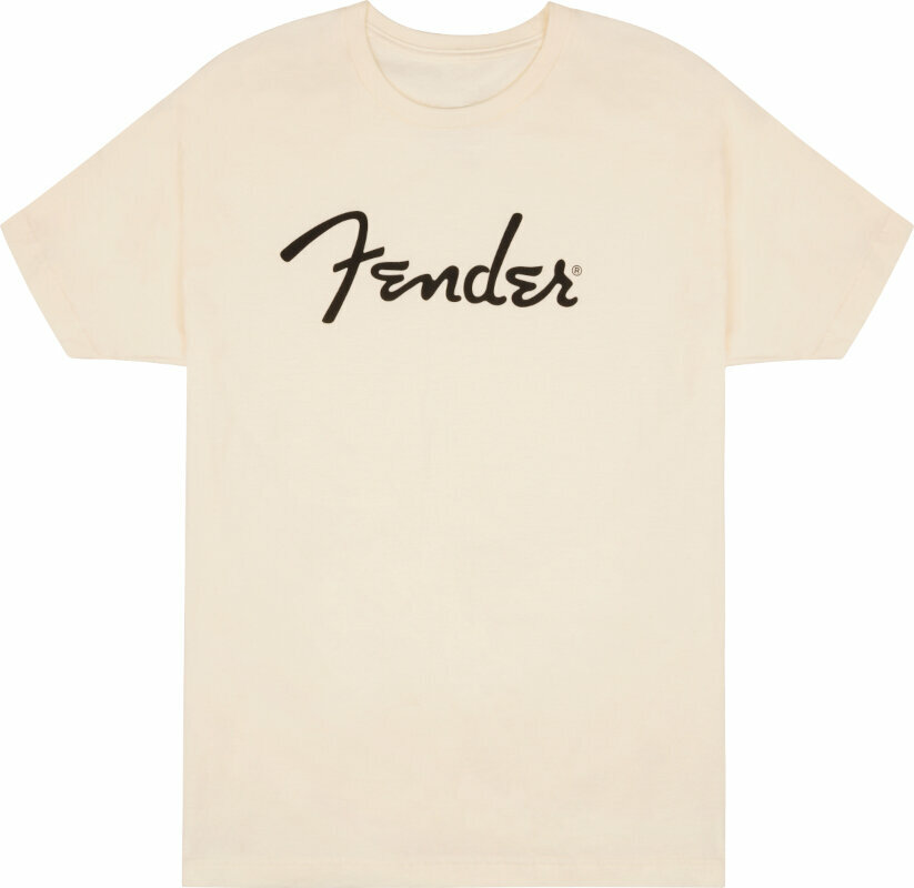 Skjorte Fender Skjorte Spaghetti Logo Olympic White XL