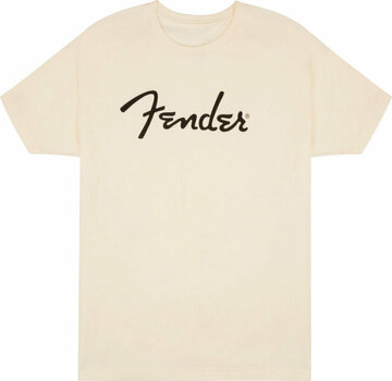 Skjorta Fender Skjorta Spaghetti Logo Unisex Olympic White XL - 1