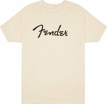 Skjorta Fender Skjorta Spaghetti Logo Unisex Olympic White 2XL - 1