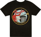 Fender 1946 Guitars & Amplifiers Vintage Black 2XL Skjorte