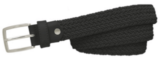 Cinto Alberto Basic Braided Womens Black 100 cm Cinto