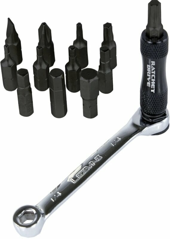 Wrench Lezyne Ratchet Kit Black/Nickel Wrench
