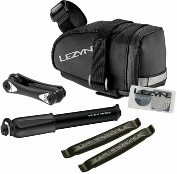 Saco para bicicletas Lezyne M-Caddy Sport Kit Black/Black 0,6 L - 1