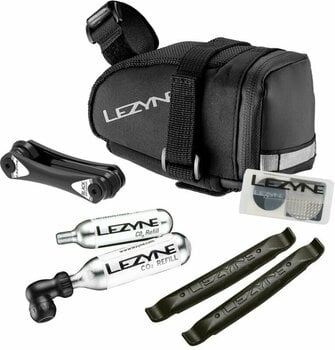 Чанта за велосипеди Lezyne M-Caddy CO2 Kit Black/Black 0,6 L - 1