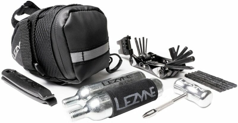 Kerékpár táska Lezyne M-Caddy Tubeless Kit Black/Black 0,6 L
