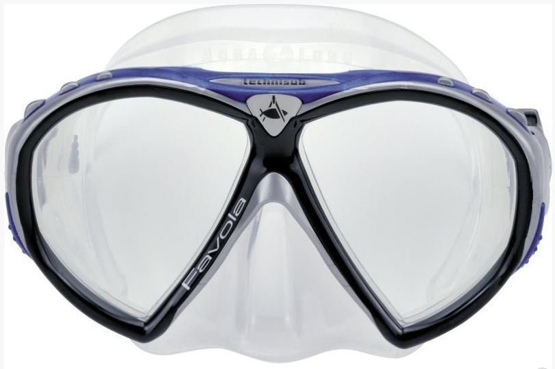 Maska do nurkowania Aqua Lung Favola Clear/White Lila