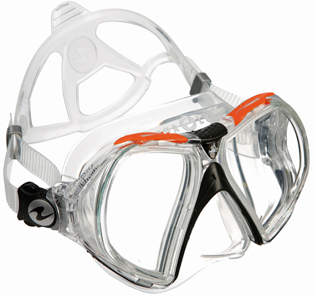 Diving Mask Aqua Lung Infinity Orange