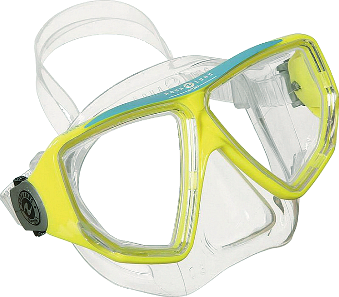 Mască scufundări Aqua Lung Oyster LX Yellow