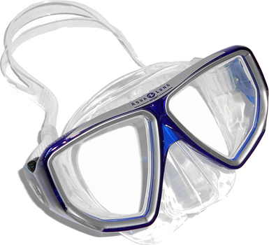 Dykmask Aqua Lung Mask Oyster LX - Blue - 1