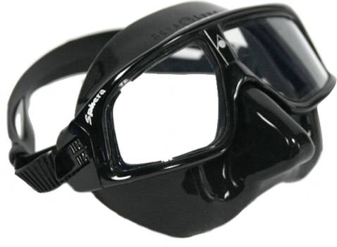 Tauchermaske Aqua Lung Sphera Black/Black - 1