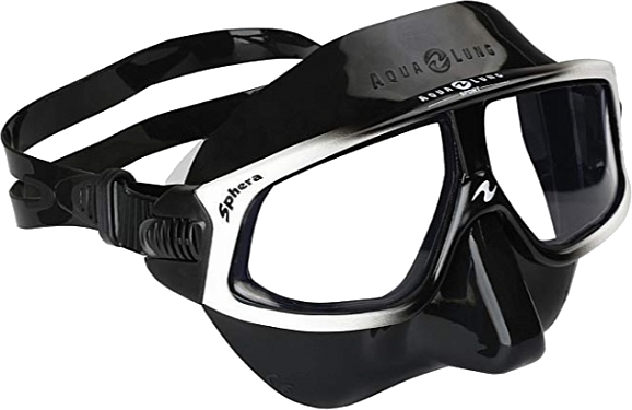 Maska za potapljanje Aqua Lung Sphera Black/Black-White