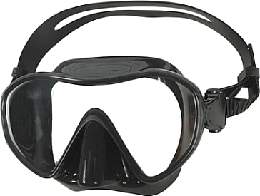 Maska do nurkowania Aropec Frameless Schist Black - 1