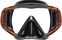 Maska do nurkowania Scubapro Crystal VU Black/Orange