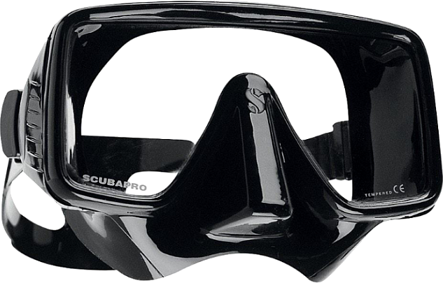 Duikmasker Scubapro Frameless Black