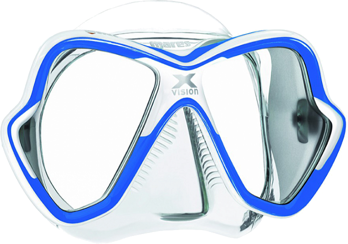 Tauchermaske Mares X-Vision Clear/Blue