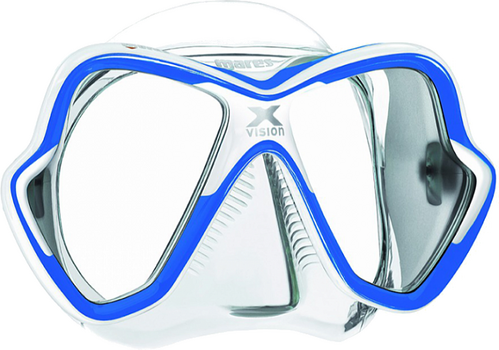 Μάσκα Κατάδυσης Mares X-Vision Clear/Blue - 1