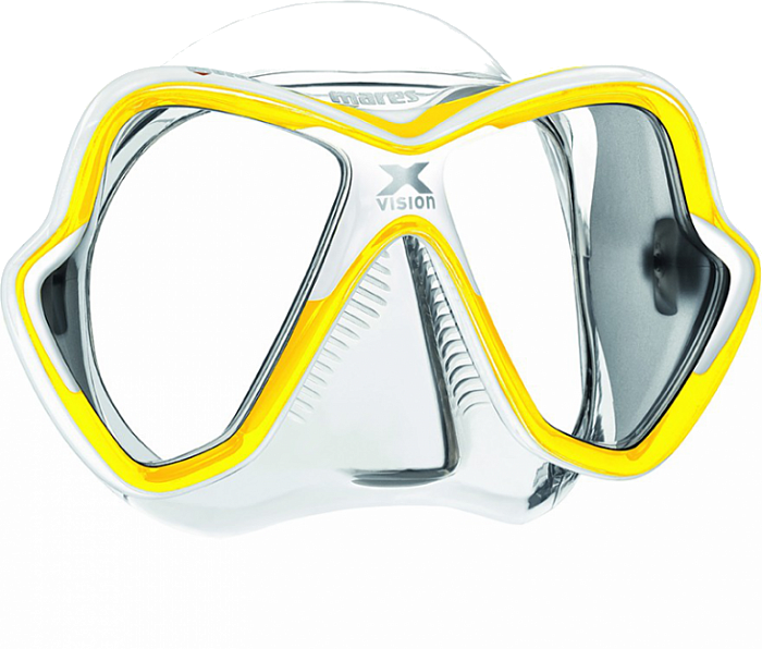 Maska za potapljanje Mares X-Vision Clear/Yellow