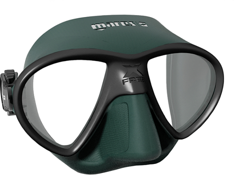 Diving Mask Mares X-Free Green/Black - 1