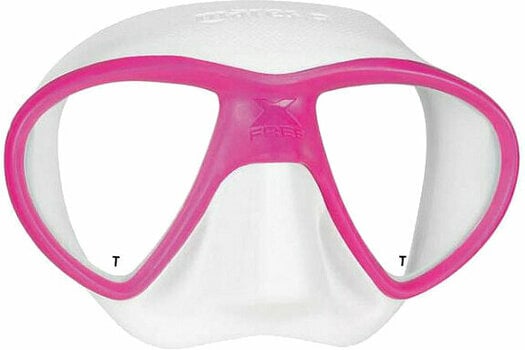 Tauchermaske Mares X-Free White/Pink - 1