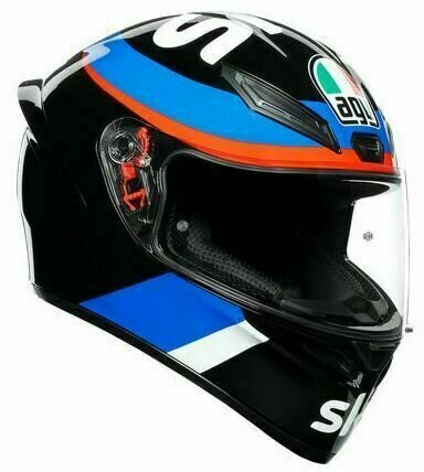 Κράνος Full Face AGV K1 VR46 Sky Racing Team Black/Red M/S Κράνος Full Face