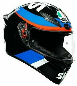 Κράνος Full Face AGV K1 VR46 Sky Racing Team Black/Red M/S Κράνος Full Face - 1