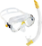 Diving set Cressi Marea Vip Clear/Yellow
