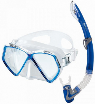 Diving set Mares Combo Pirate Clear/Reflex Blue - 1